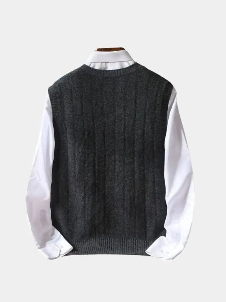 Men’s Knit Sweater – Merino Wool Pullover Casual Everyday Knitwear SPECTER