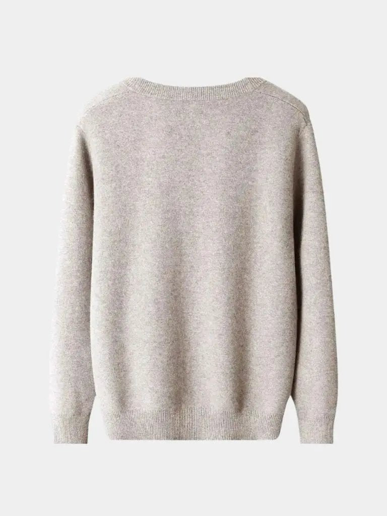 Men’s Cardigan Sweater – Merino Wool Neck Casual Everyday Knitwear SPECTER