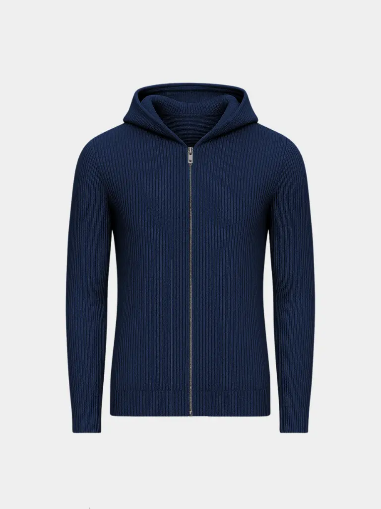 Men’s Knit Sweater – Belmont Heritage Casual Everyday Knitwear SPECTER