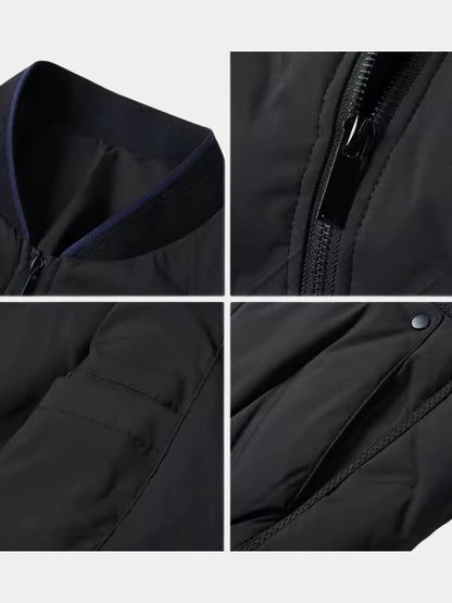 Men’s Bomber Jacket – Savoy Heritage Modern Streetwear Fit SPECTER