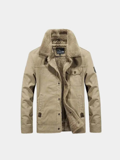 Men’s Aviator Jacket – Vintage Military Vintage Flight Style SPECTER