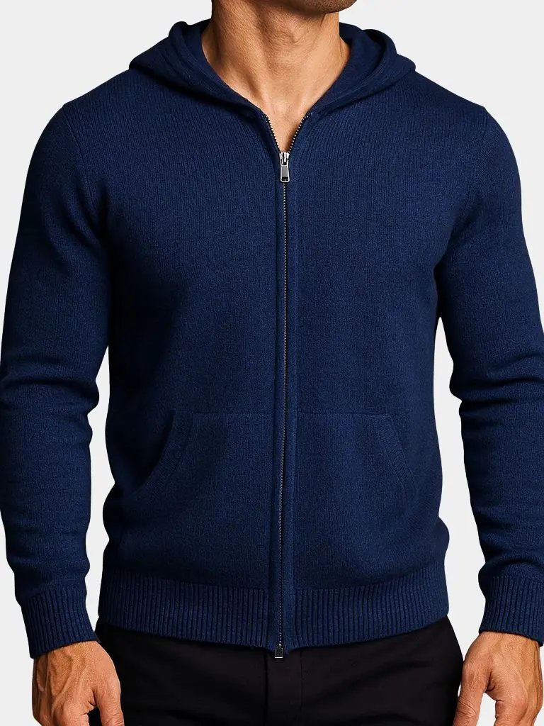 Men’s Knit Sweater – Belmont Heritage Casual Everyday Knitwear SPECTER