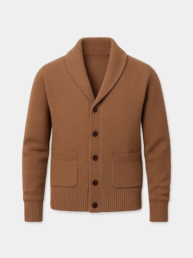 Men’s Cardigan Sweater – British Casual Everyday Knitwear SPECTER