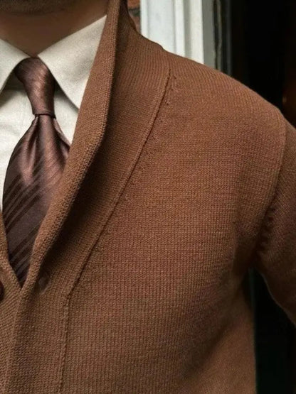 Men’s Cardigan Sweater – British Casual Everyday Knitwear SPECTER