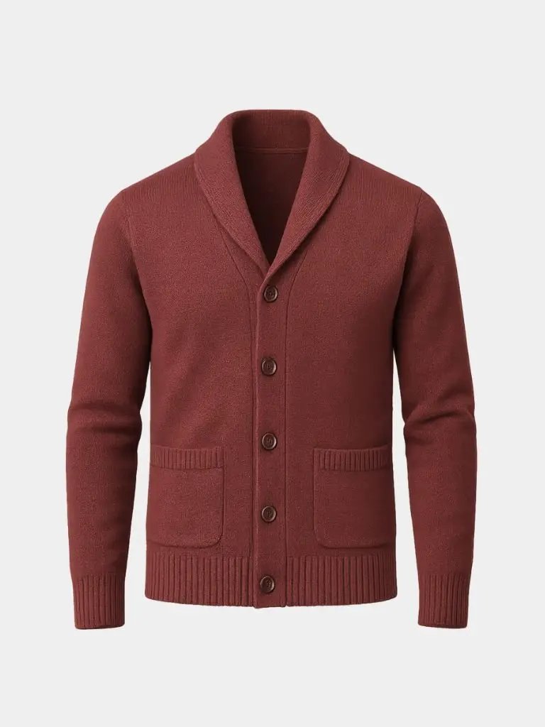 Men’s Cardigan Sweater – British Casual Everyday Knitwear SPECTER