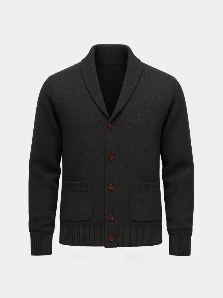 Men’s Cardigan Sweater – British Casual Everyday Knitwear SPECTER