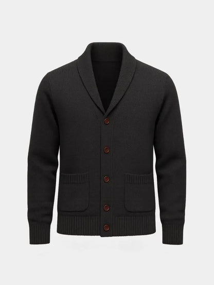 Men’s Cardigan Sweater – British Casual Everyday Knitwear SPECTER