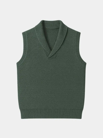 Men’s Knit Sweater – British Vest Waistcoat Casual Everyday Knitwear SPECTER