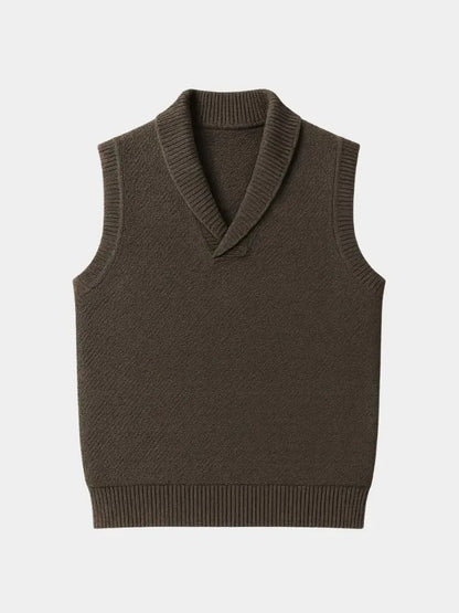 Men’s Knit Sweater – British Vest Waistcoat Casual Everyday Knitwear SPECTER
