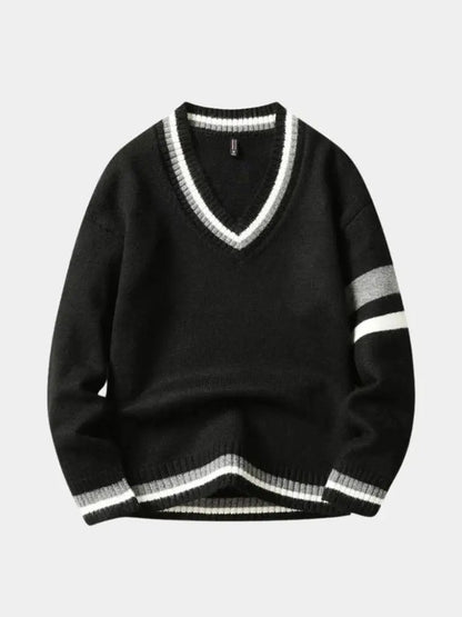 Men’s Knit Sweater – Neck Casual Everyday Knitwear SPECTER