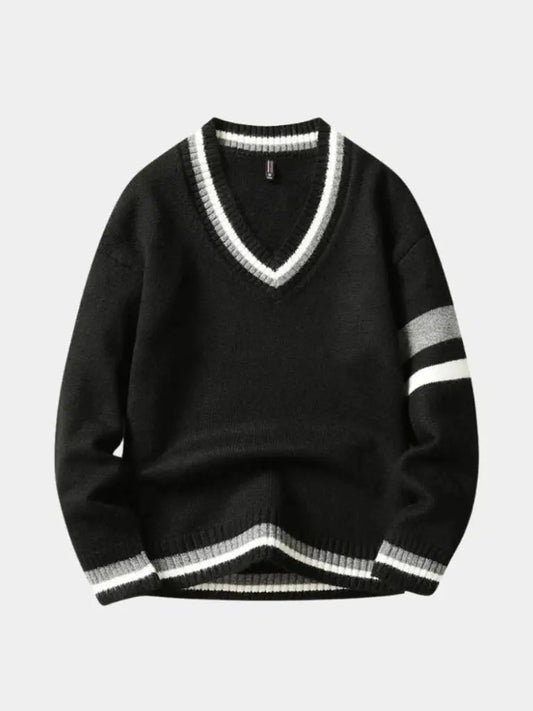 Men’s Knit Sweater – Neck Casual Everyday Knitwear SPECTER