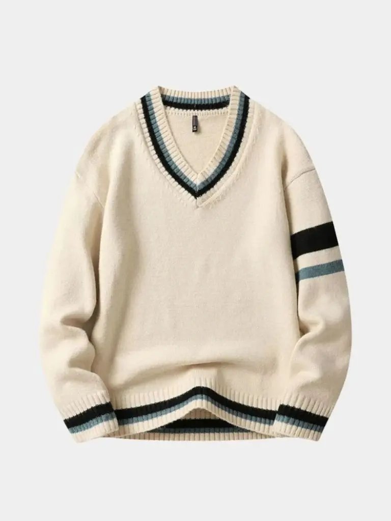 Men’s Knit Sweater – Neck Casual Everyday Knitwear SPECTER
