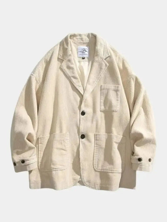 Men’s Corduroy Jacket – Retro Textured Design SPECTER