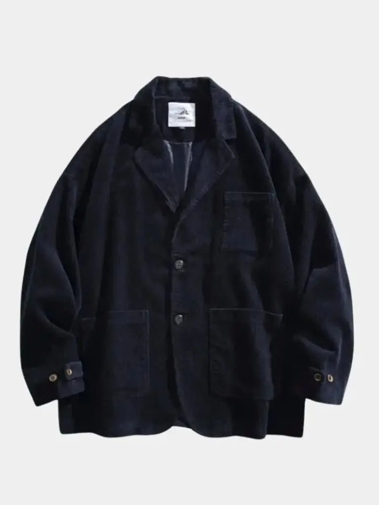Men’s Corduroy Jacket – Retro Textured Design SPECTER