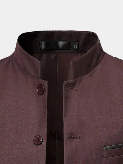 Men’s Jacket – Elegant Collar Modern Everyday Design SPECTER