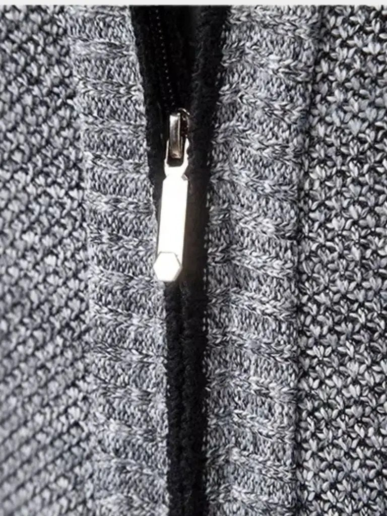 Men’s Full-Zip Sweater Vest – Modern Layered Style SPECTER LONDON