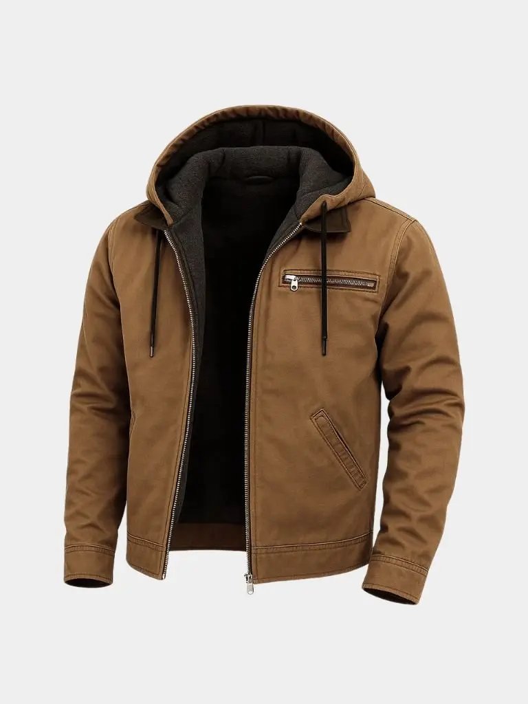 Men’s Hooded Jacket – Essential Casual Everyday Wear SPECTER