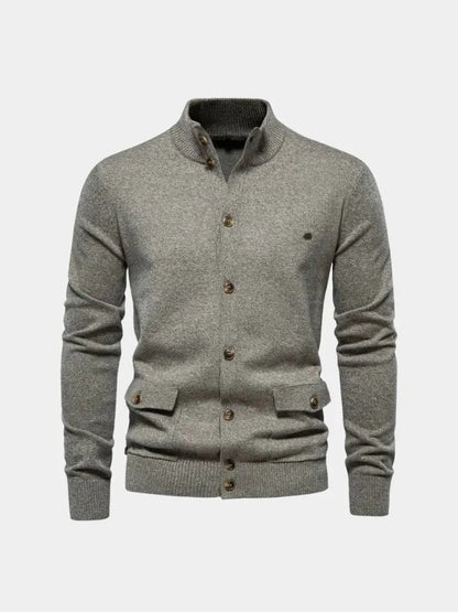 Men’s Cardigan Sweater – Essential Casual Everyday Knitwear SPECTER