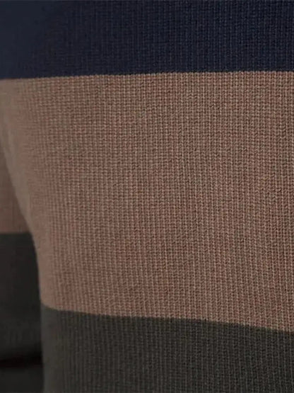 Men’s Knit Sweater – Essential Zipper Casual Everyday Knitwear SPECTER