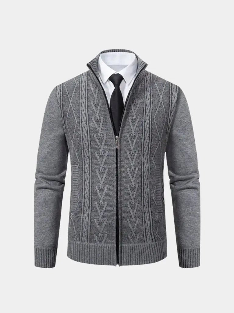 Men’s Knit Sweater – Essential Old Money Casual Everyday Knitwear SPECTER