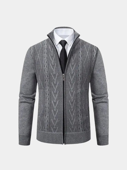 Men’s Knit Sweater – Essential Old Money Casual Everyday Knitwear SPECTER