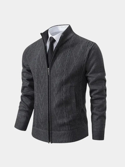 Men’s Knit Sweater – Essential Old Money Casual Everyday Knitwear SPECTER