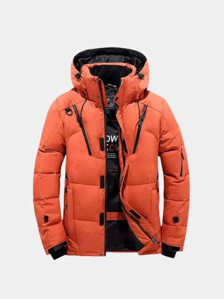 Men’s Puffer Jacket – Essential Quilted Winter Warmth SPECTER