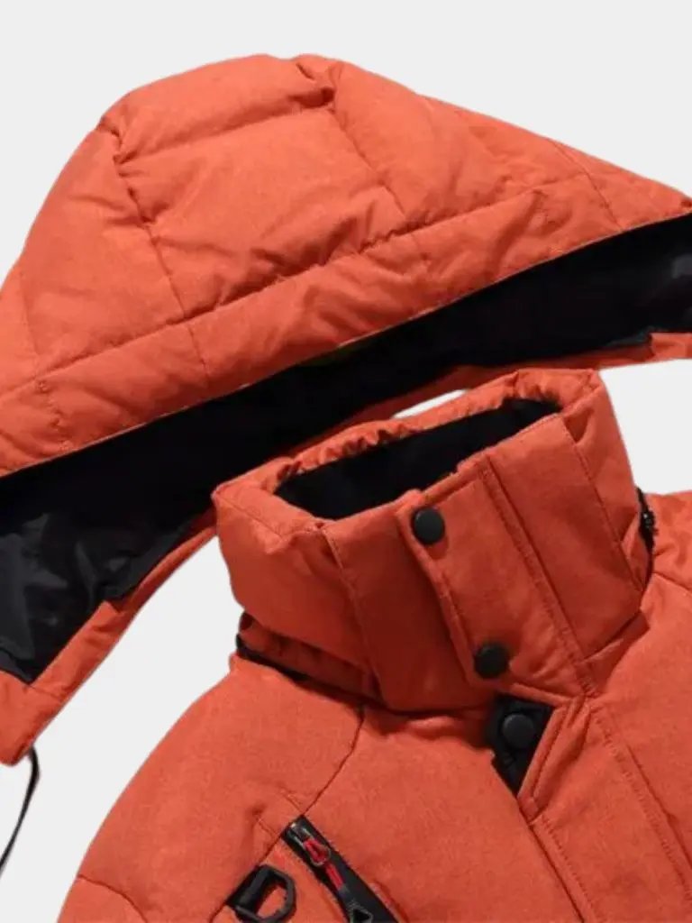 Men’s Puffer Jacket – Essential Quilted Winter Warmth SPECTER