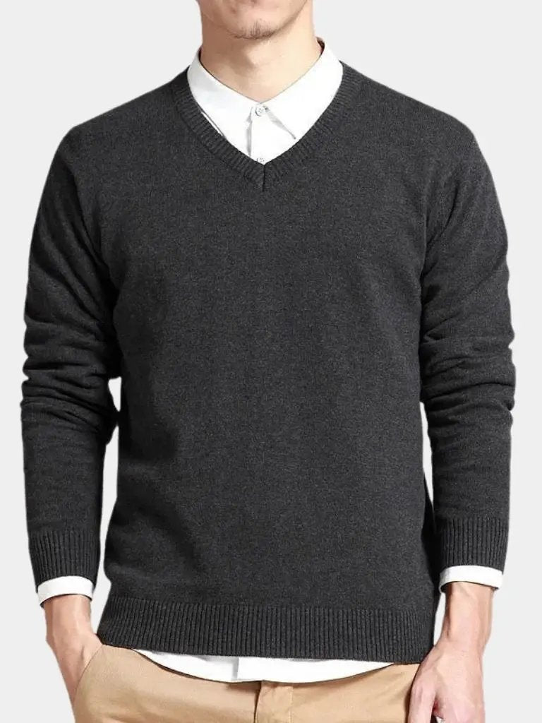 Men’s Knit Sweater – Essential Pullover Casual Everyday Knitwear SPECTER