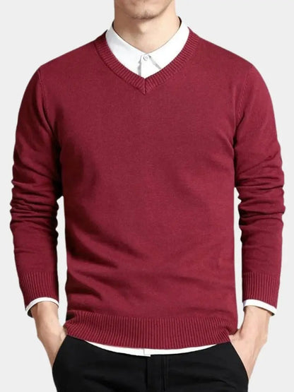 Men’s Knit Sweater – Essential Pullover Casual Everyday Knitwear SPECTER
