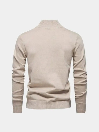 Men’s Knit Cardigan Sweater – Half Zip Knitwear Casual Everyday Knitwear SPECTER