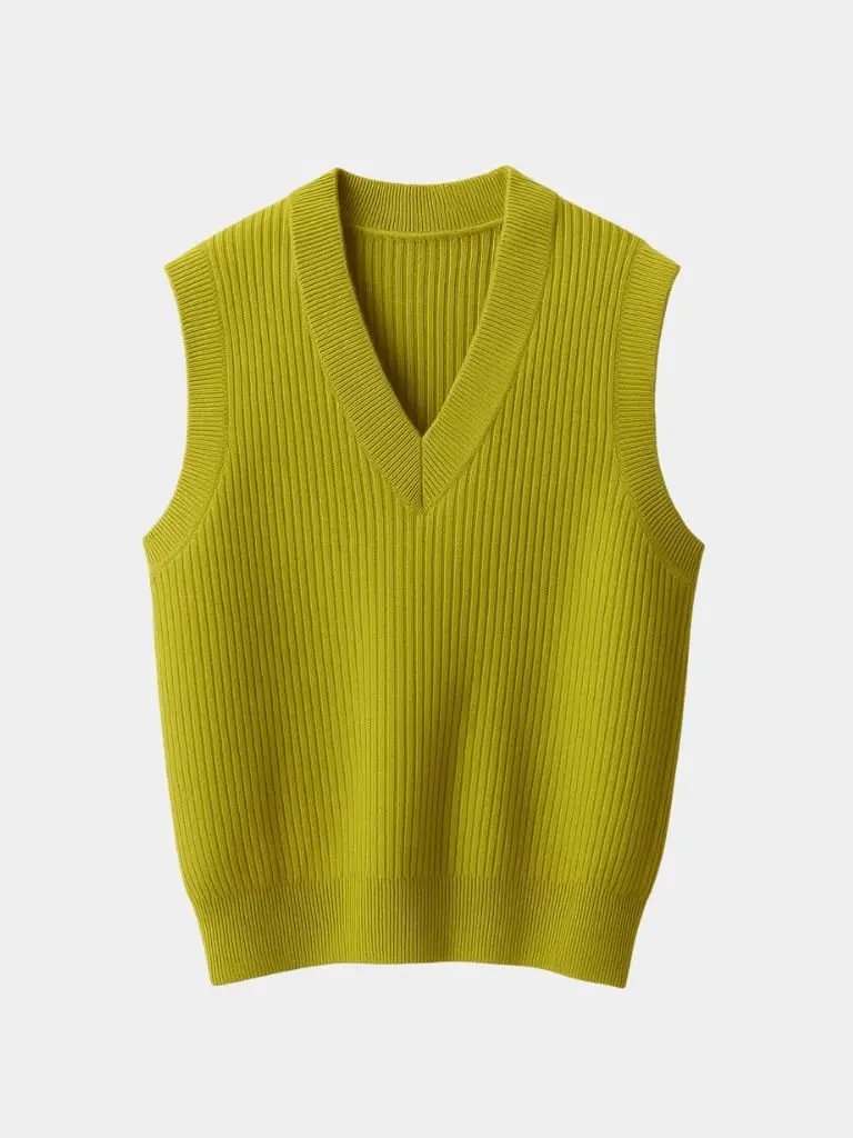 Men’s Knit Sweater – Vest Waistcoat Casual Everyday Knitwear SPECTER
