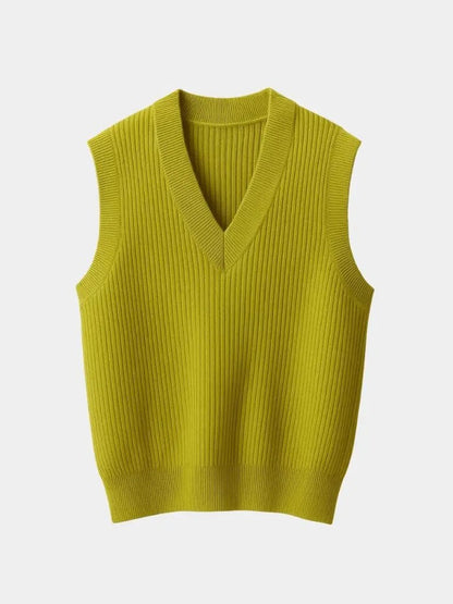 Men’s Knit Sweater – Vest Waistcoat Casual Everyday Knitwear SPECTER