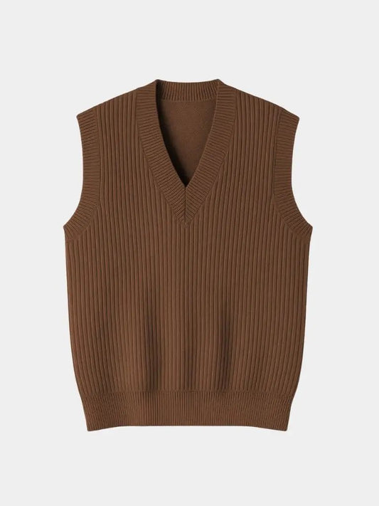 Men’s Knit Sweater – Vest Waistcoat Casual Everyday Knitwear SPECTER