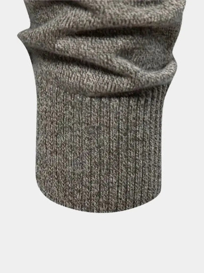 Men’s Cardigan Sweater – Knitted Stand Collar Casual Everyday Knitwear SPECTER