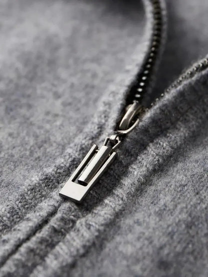 Men’s Cashmere Sweater – London Fog Soft Luxury Knit SPECTER