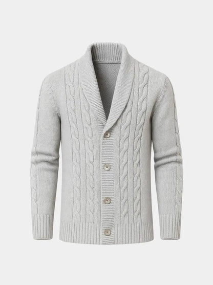 Men’s Cardigan Sweater – Elegant Casual Everyday Knitwear SPECTER