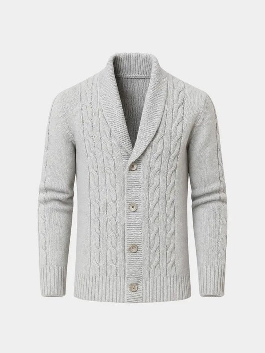 Men’s Cardigan Sweater – Elegant Casual Everyday Knitwear SPECTER