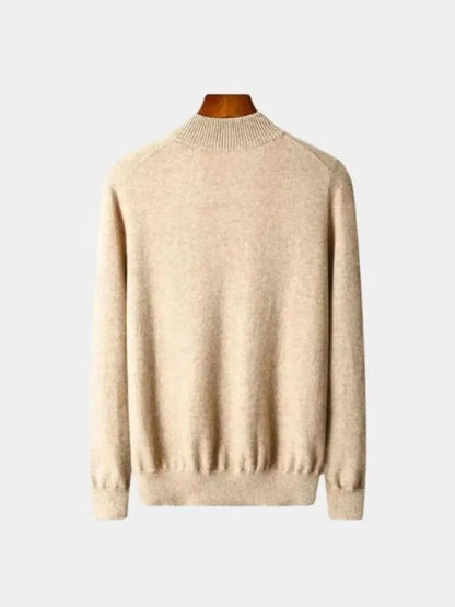 Men’s Knit Sweater – Merino Half Zip Casual Everyday Knitwear SPECTER
