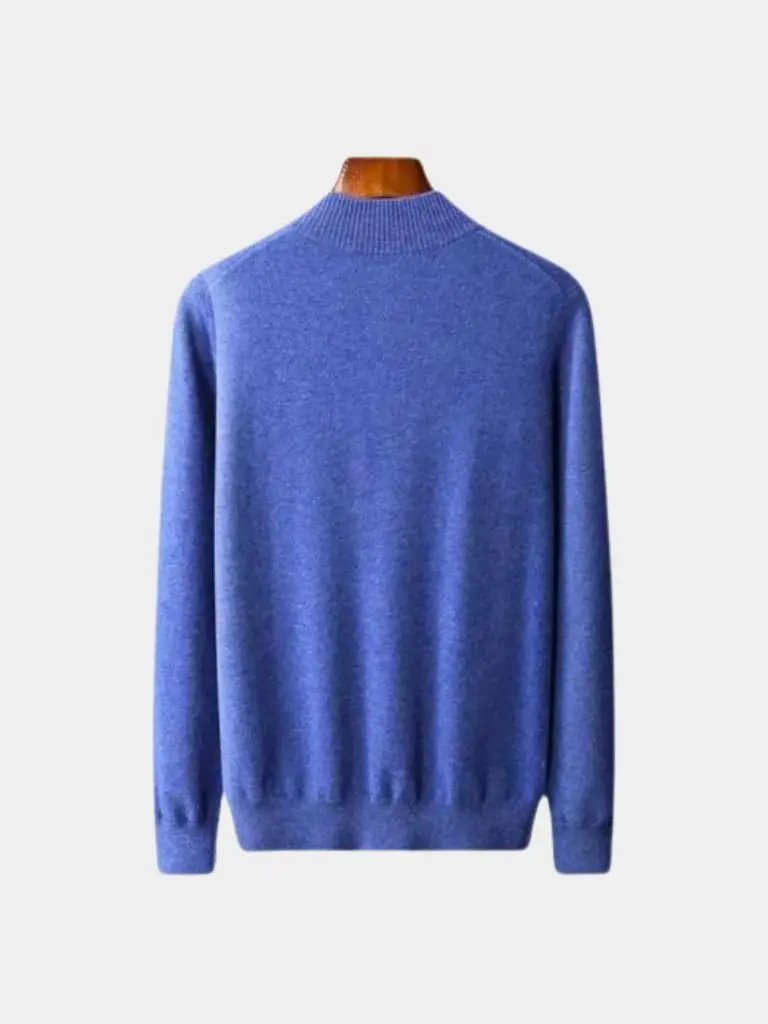 Men’s Knit Sweater – Merino Half Zip Casual Everyday Knitwear SPECTER