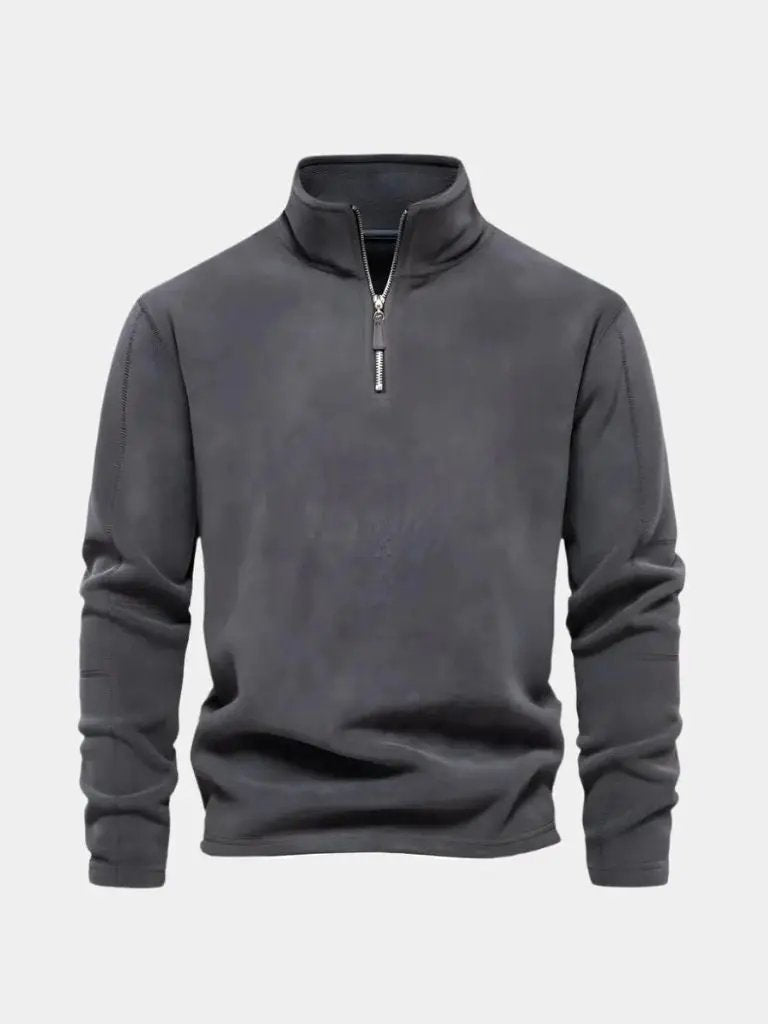 Men’s Fleece Jacket – Minimalist Cozy Winter Layer SPECTER
