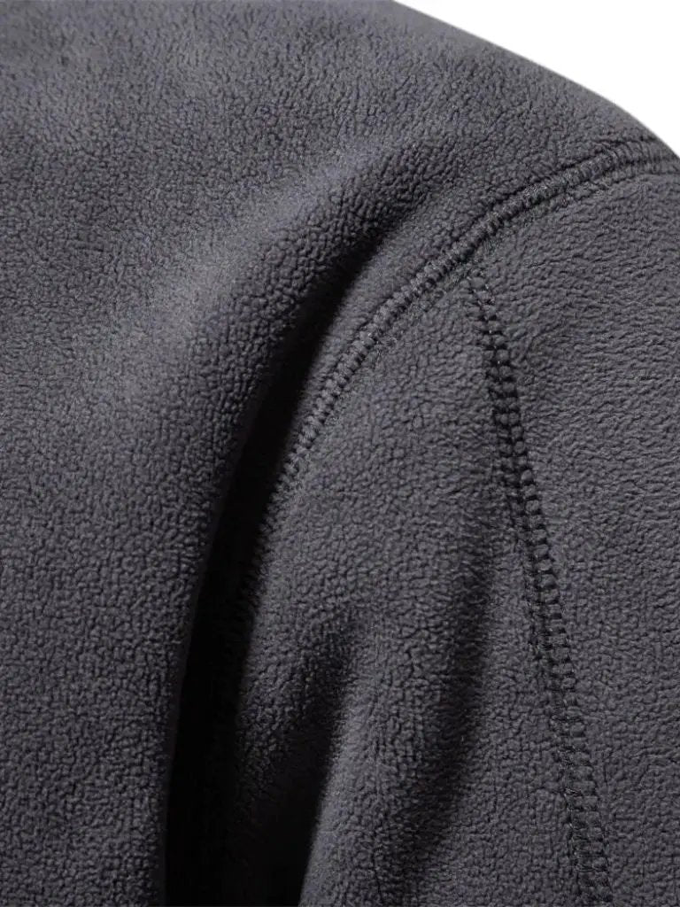 Men’s Fleece Jacket – Minimalist Cozy Winter Layer SPECTER