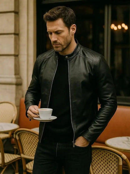 Men’s Jacket – Montreux Hide Modern Everyday Design SPECTER