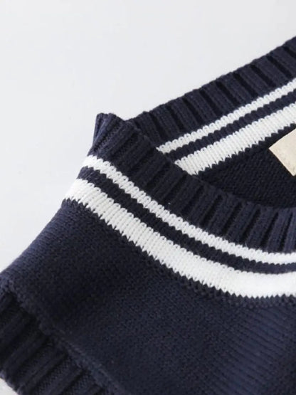 Men’s Knit Sweater – Old Money Essential Casual Everyday Knitwear SPECTER