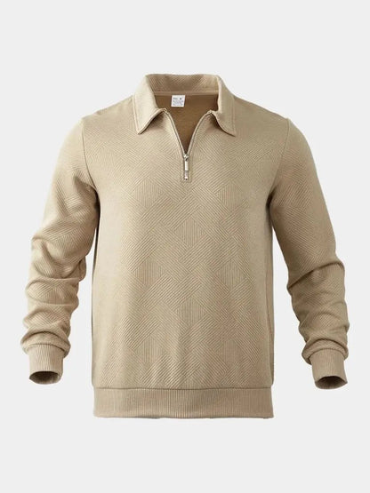 Men’s Knit Sweater – Sandmoor Luxe Casual Everyday Knitwear SPECTER