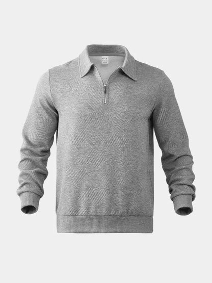 Men’s Knit Sweater – Sandmoor Luxe Casual Everyday Knitwear SPECTER