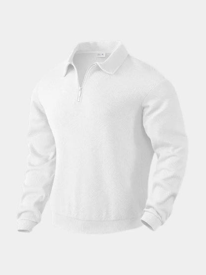 Men’s Knit Sweater – Sandmoor Luxe Casual Everyday Knitwear SPECTER