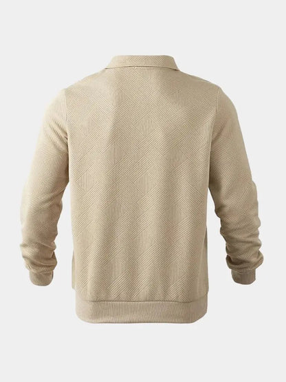 Men’s Knit Sweater – Sandmoor Luxe Casual Everyday Knitwear SPECTER
