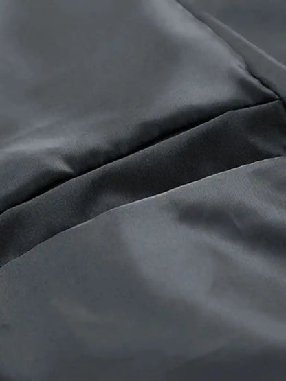 Men’s Sherpa Bomber Jacket – Sleeved Padded Heritage Modern Streetwear Fit SPECTER