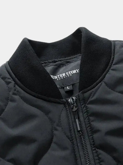 Men’s Sherpa Bomber Jacket – Sleeved Padded Heritage Modern Streetwear Fit SPECTER